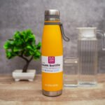 Vaccum insulation cola bottle | Stainless Steel Water Bottle with Smooth Rubber Finish | Keeps Contents Cold/Warm Upto 6-12 Hours | Thermos Bottle | BPA Free | Gym | Office | Home | Travel - Image 2