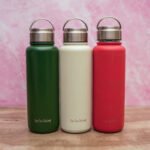 Thermosteel Flask 900ml Stainless Steel | Water Bottle 24 Hours Hot & Cold | Double Wall Vacuum Insulated | Wooden Cap Finish | Leakproof | Ideal for Tea, Coffee, Office & Travel