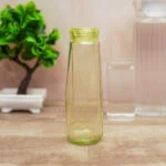 Diamond Glass Water Bottle, Airtight Cap,Clear,Swing Top Flip Top Bottles for Fridge,Storage,Beverages,Smoothies,Soda,Juice,Water, Milk - Image 5
