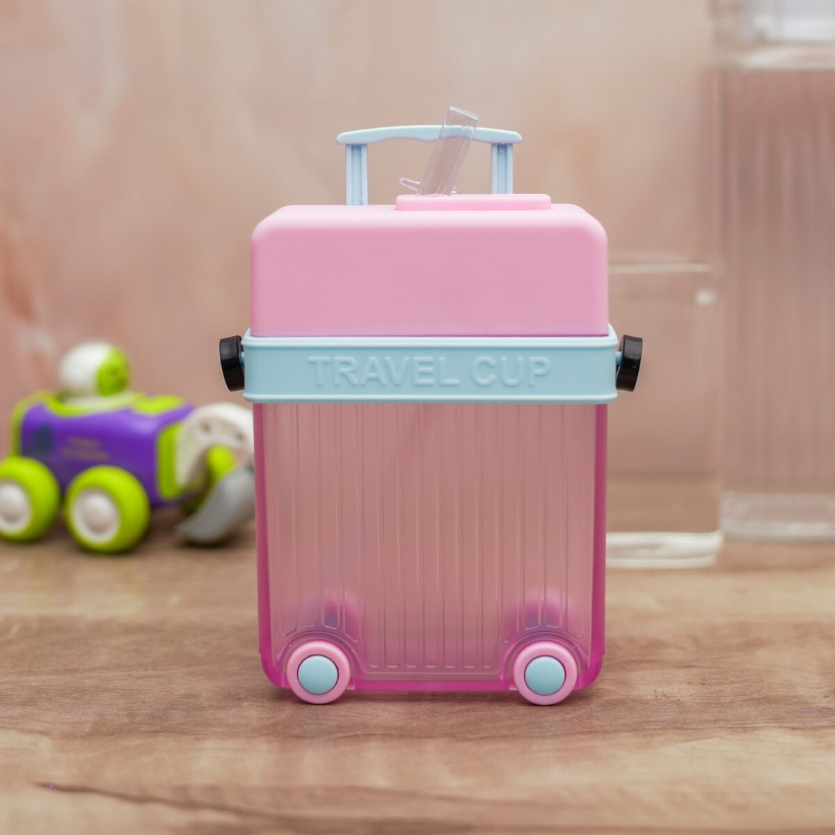 Travel Water Bottle, Durable, Lightweight, Leak-Proof & Compact Design Water Bottle, Water Bottle for Boys & Girls - Image 2