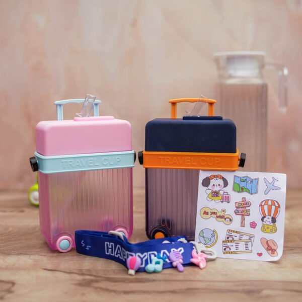 Travel Water Bottle, Durable, Lightweight, Leak-Proof & Compact Design Water Bottle, Water Bottle for Boys & Girls