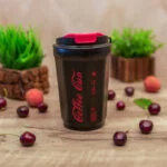 Travel Coffee Mug, Insulated Cup with Lid/Portable Strap/Double-Layer Vacuum/Leak-Proof/Keep 6 Hours hot/100% Dishwasher-Safe - Image 4