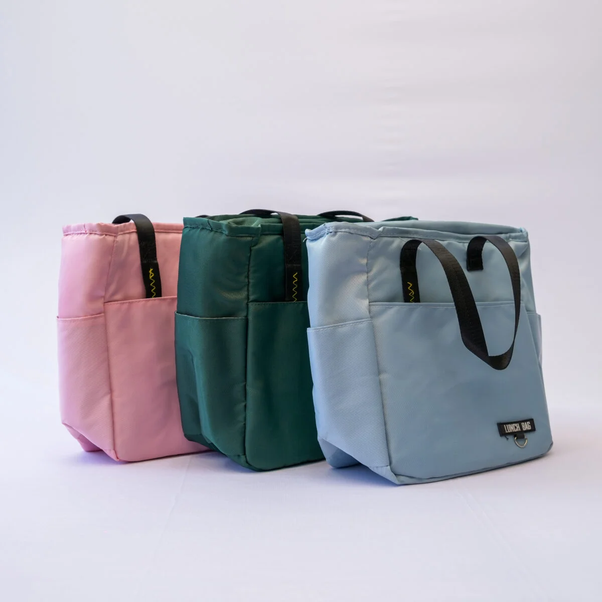 Thermal Insulated Lunch Bag, Tiffin Bag, Lunch Box Cover for Office, School, College with Handle - Suitable for Unisex Adults and Children - 30 x 27 x 13 Cm - Image 5