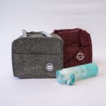 Travel Lunch Tiffin Storage Canvas Bag Leakproof Hot Cold for Men Women Unisex Kids, Office, College, Picnic & School | Lunch Boxes Bag (Maroon)