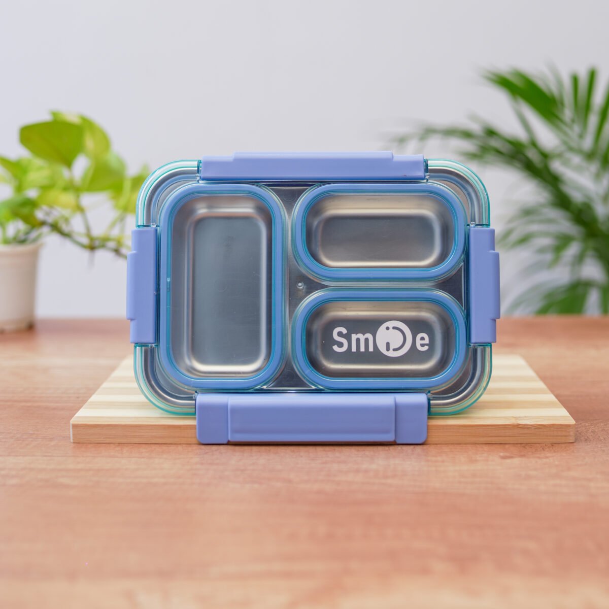 Smile Theme Bento Lunch Box | 3 compartment lunch box - Image 3