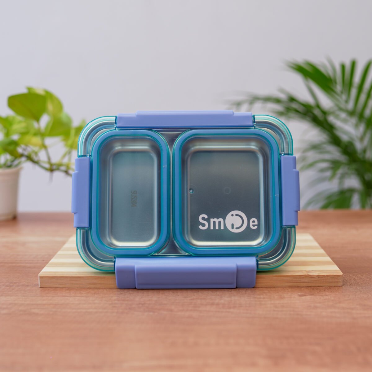 Smile Stainless Steel Bento Lunch Box 100 % Leakproof - Image 5