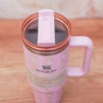 Floral Pink Stanley tumbler - The Quencher H2.O FlowState™ Tumbler - Image 2