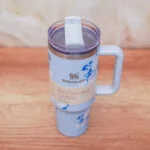 Blue Floral Stanley tumbler - The Quencher H2.O FlowState™ Tumbler - Image 2