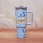 Blue Floral Stanley tumbler - The Quencher H2.O FlowState™ Tumbler