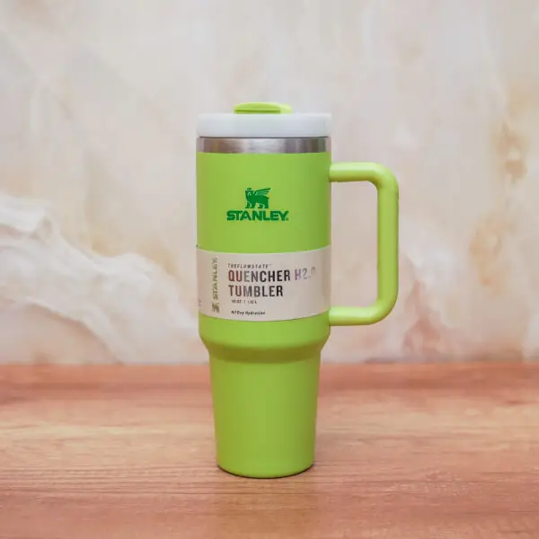 Lime Green Stanley tumbler - The Quencher H2.O FlowState™ Tumbler