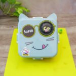 Cute 3D Cat Shaped Bento Lunch Box for Kids & Adults | Leak-Proof, BPA-Free with Cutlery | 1120ML + 70ML Stainless Steel Lunch Box for School & Office - Image 2