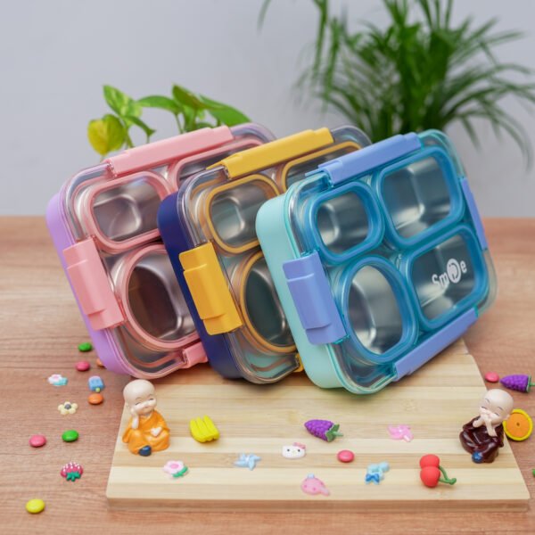 Partition Stainless Steel Bento Lunch Box – Leakproof