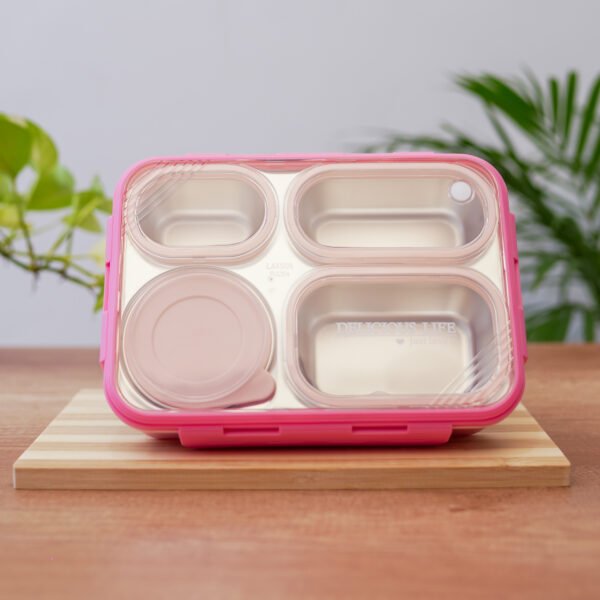 Adult Lunch Box Bento Box for Men Women, Stainless Steel Lunch Container