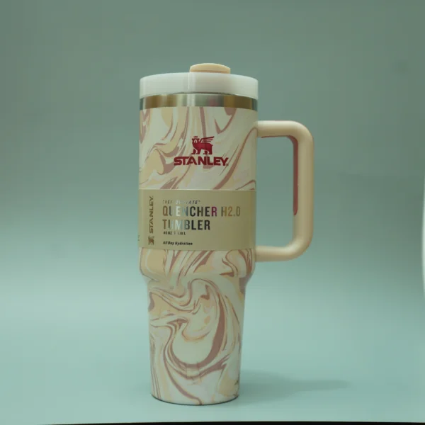 Stanley x Rose Quartz Swirl Edition Tumbler