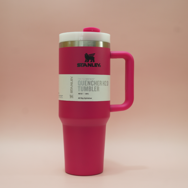Hot Pink Stanley tumbler - The Quencher H2.O FlowState™ Tumbler