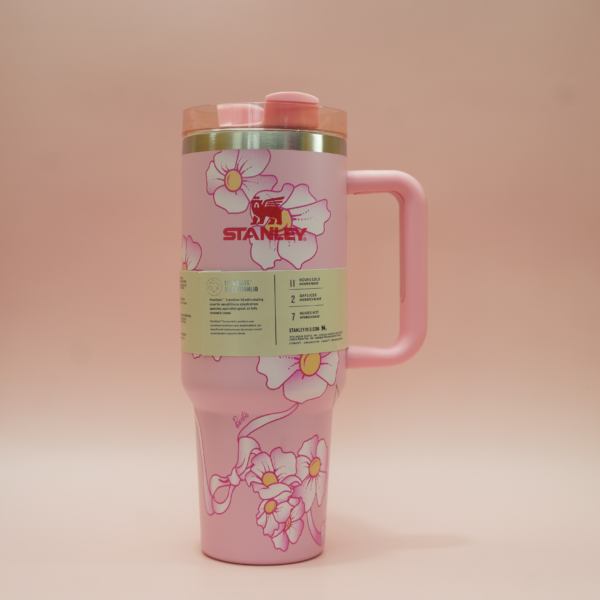 Peaches and Cream Barbie Stanley tumbler - The Quencher H2.O FlowState™ Tumbler